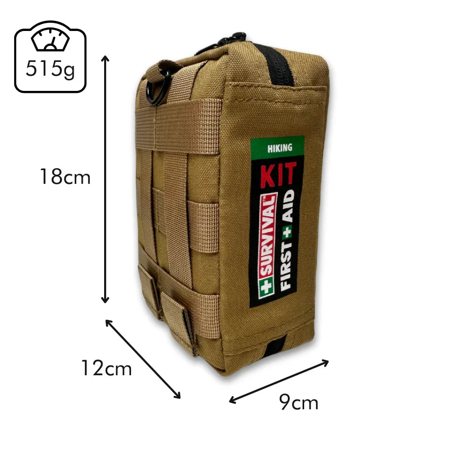SURVIVAL Hiking kit with SMART Bandage heavy duty 10 cm x 2 m and SURVIVAL Splint 46 cm