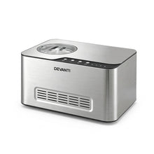 Devanti 2L 2-in-1 Ice Cream & Yogurt Maker Machine No Pre-Freezing Homemade Gelato Sorbet