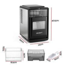 Devanti crescent ice maker, 16 crescent ice pieces per batch