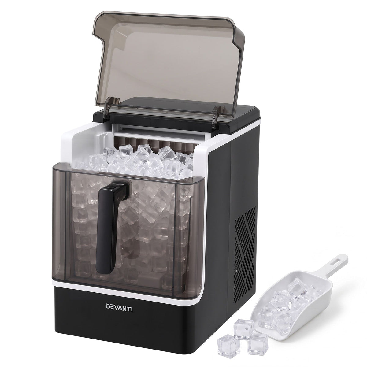 Devanti 23kg Square Cube Ice Maker - 3.6L Basket - view 2