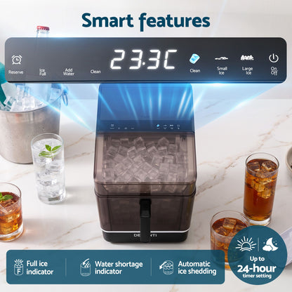 Devanti 23kg Square Cube Ice Maker - 3.6L Basket - view 6