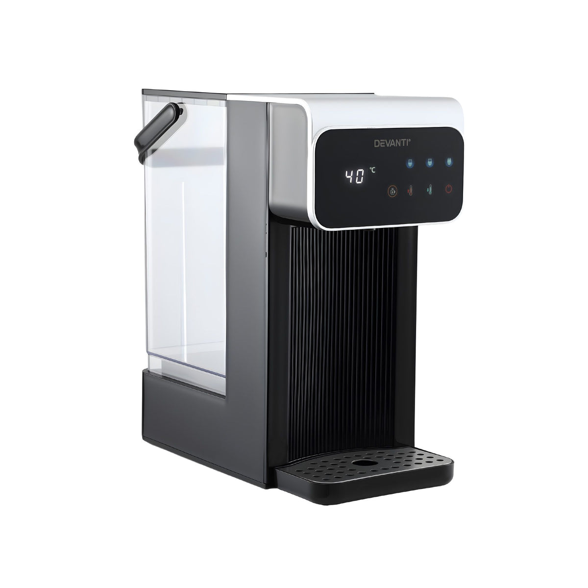 Devanti 3L removable transparent water tank with side level scale
