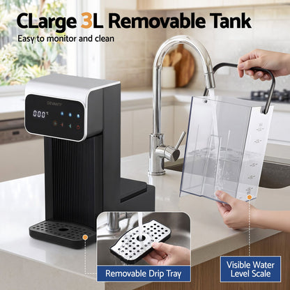 Devanti hot water dispenser removable drip tray