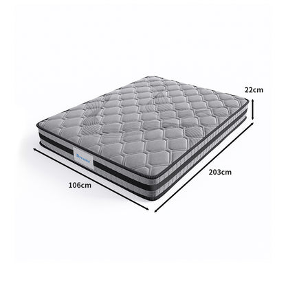 Dreamz Spring Mattress Bed Pocket Egg King Single