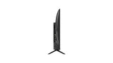 Slim flat screen TV side view on white background, Flea Market AU bargain electronics