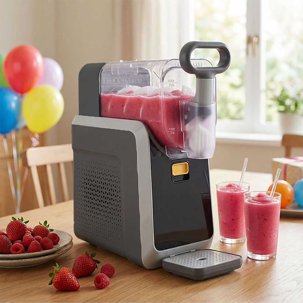 Spector 2L Slush Machine Frozen Drink Maker 5 Presets Self-Cleaning