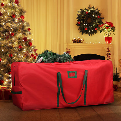 Christmas Tree Storage Bag 122cm Heavy Duty 600D Oxford Red