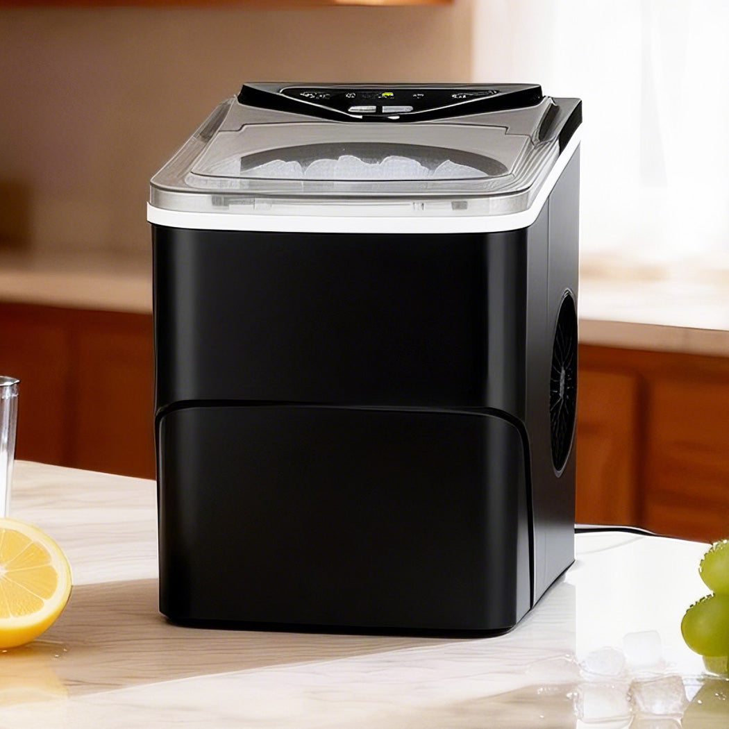 Spector Portable Ice Maker 15kg Countertop Bullet Ice Machine Black