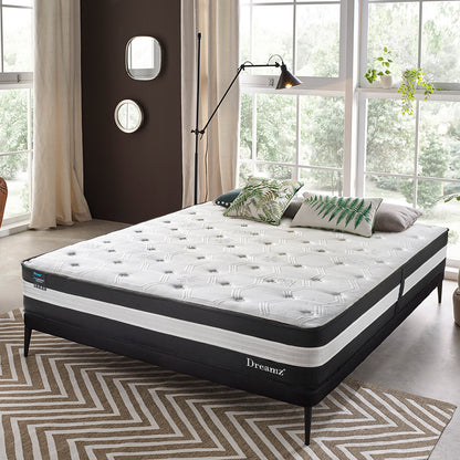 Dreamz Double Cooling Mattress 5 Zone 25cm