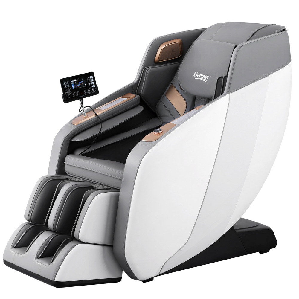 ROWA Massage Chair 135cm White Grey