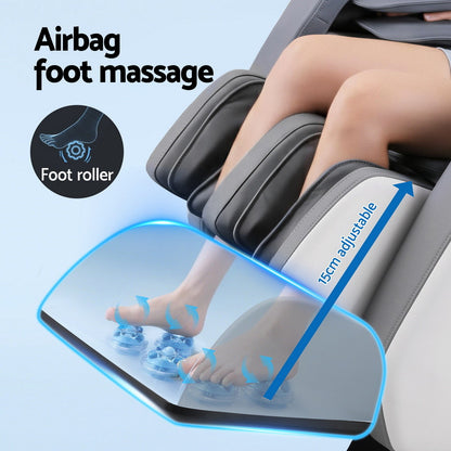 ROWA Massage Chair 135cm White Grey