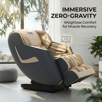 Livemor Opal 3D Massage Chair SL-Track Zero Gravity - Grey