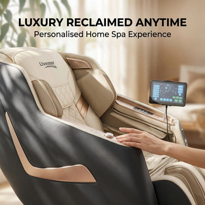 Livemor Opal 3D Massage Chair SL-Track Zero Gravity - Grey