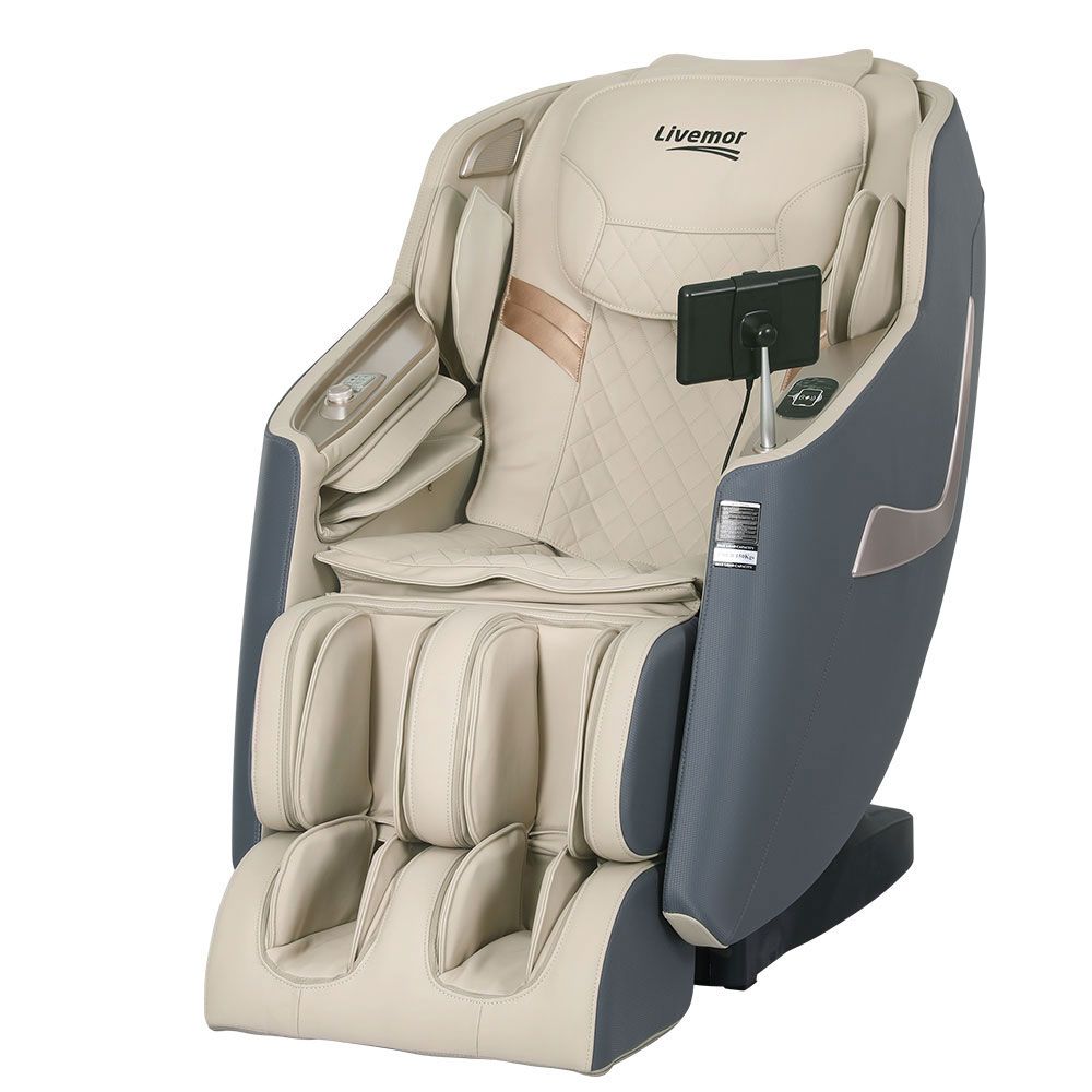 Livemor Opal 3D Massage Chair SL-Track Zero Gravity - Grey