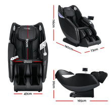 Livemor Flynn 3D Massage Chair SL-Track Zero Gravity - Black