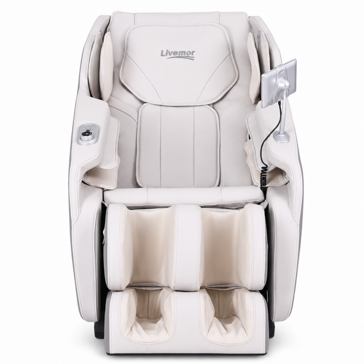 Livemor Brisa Massage Chair Zero Gravity 10-Roller - Grey