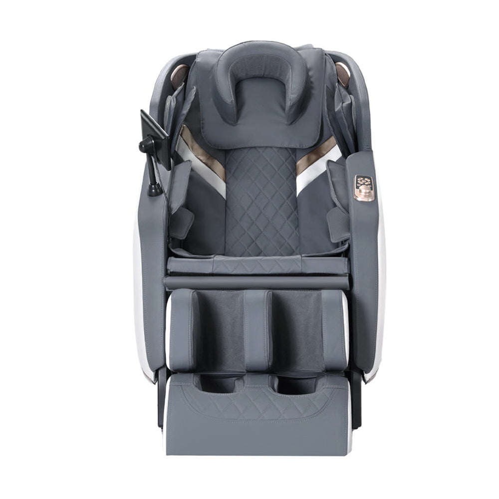 Livemor Beryl Massage Chair Zero Gravity 22 Airbags AI Voice Control Bluetooth Grey