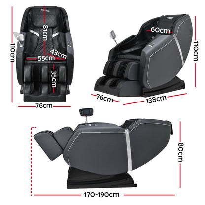 Vedriti Electric Massage Chair Zero Gravity 9 Modes 6 Techniques Bluetooth Full Body