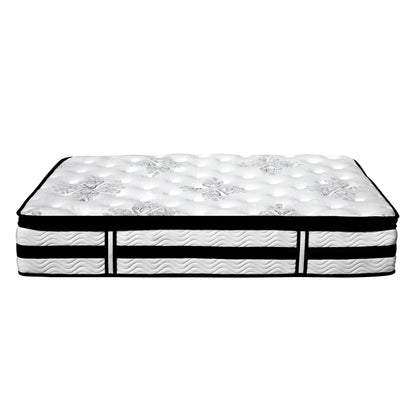 Giselle Bedding 34cm Mattress Euro Top Pocket Spring Single - Stacks Warehouse