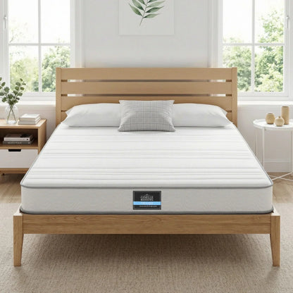 King Mattress 20cm Medium Firm Pocket Spring Egg-Crate Foam - Giselle