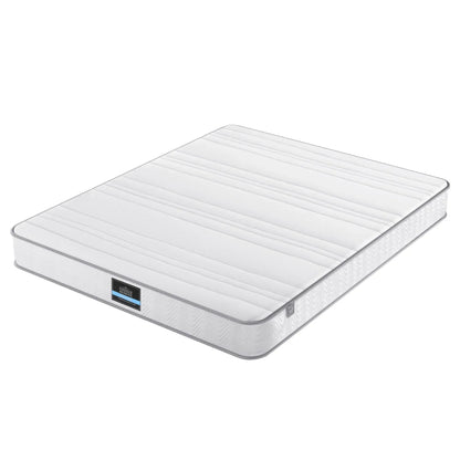 King Mattress 20cm Medium Firm Pocket Spring Egg-Crate Foam - Giselle