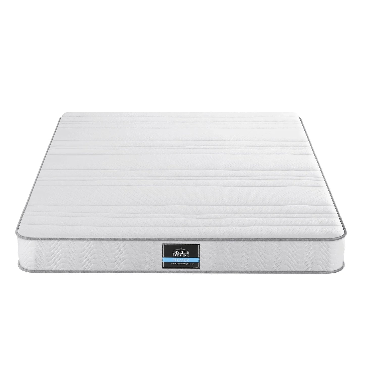 King Mattress 20cm Medium Firm Pocket Spring Egg-Crate Foam - Giselle
