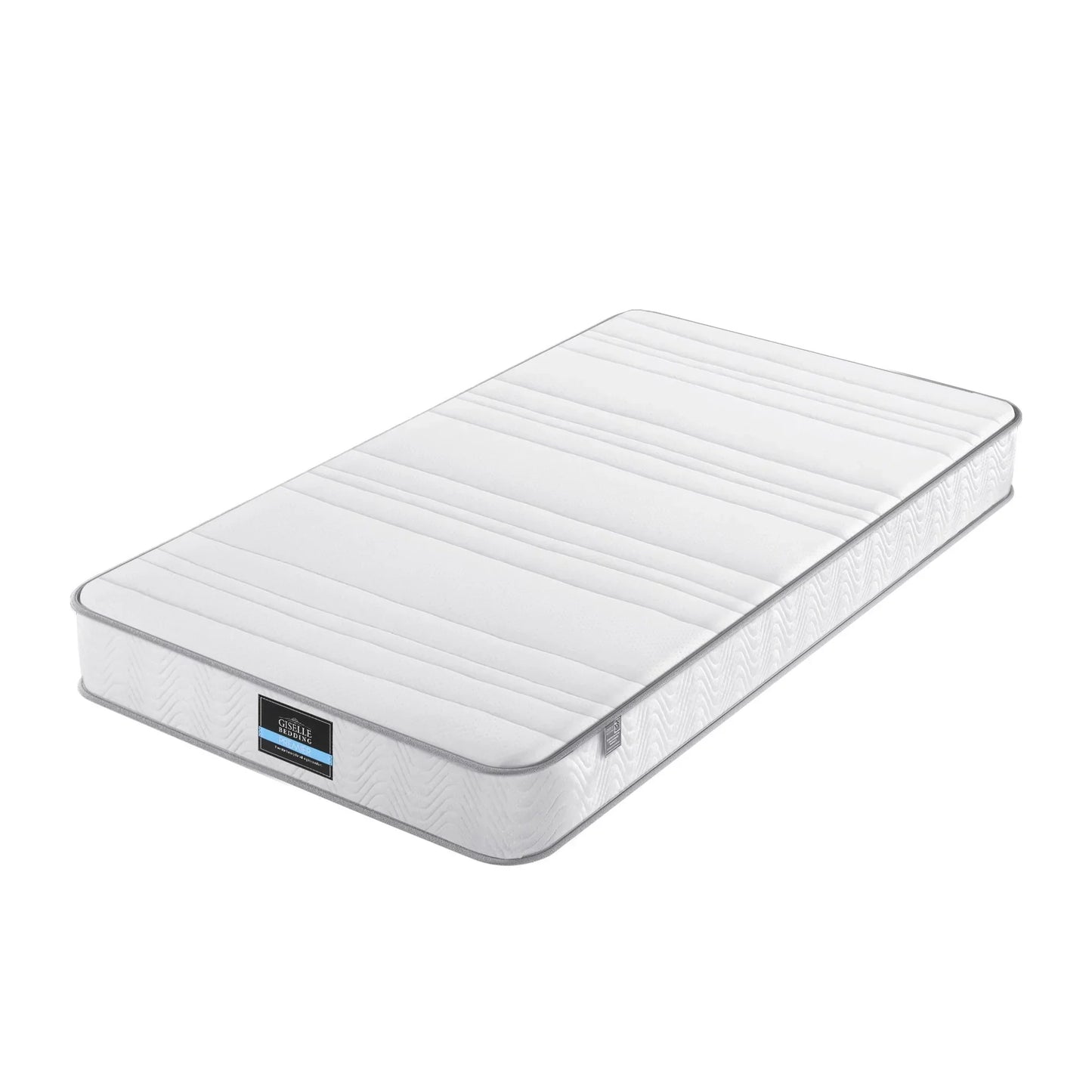 Single Mattress 20cm Medium Firm Pocket Spring Egg-Crate Foam - Giselle
