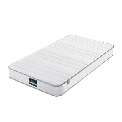 Single Mattress 20cm Medium Firm Pocket Spring Egg-Crate Foam - Giselle