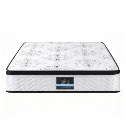 Giselle Bedding queen mattress with floral pattern, premium comfort, available at Stacks Warehouse AU