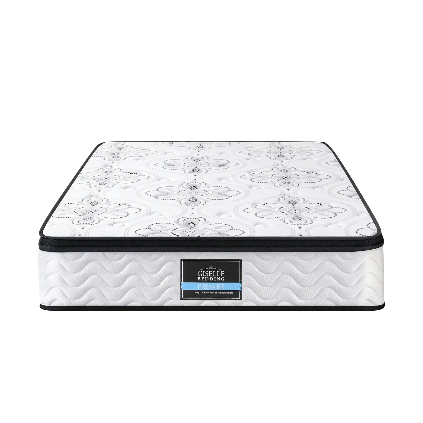 Giselle Bedding Premier mattress with floral pattern, affordable bedding at Stacks Warehouse AU