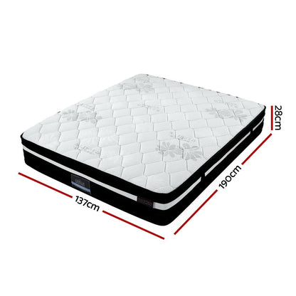 Giselle Bedding 28cm Mattress Super Firm Double - Stacks Warehouse