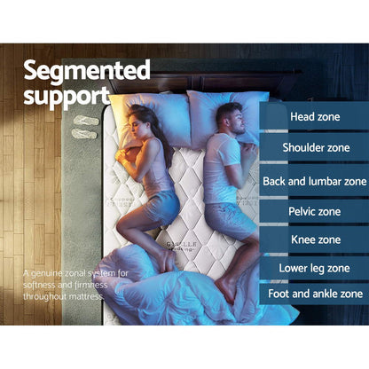 Giselle Regine 28cm Extra Firm Double Mattress - 7 Zone - view 4
