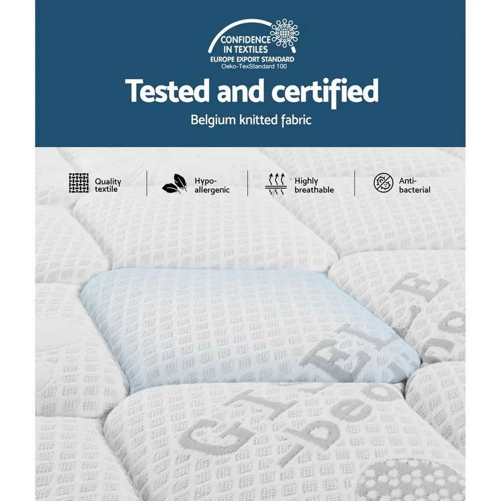 Giselle Bedding 28cm Mattress Super Firm Queen - Stacks Warehouse
