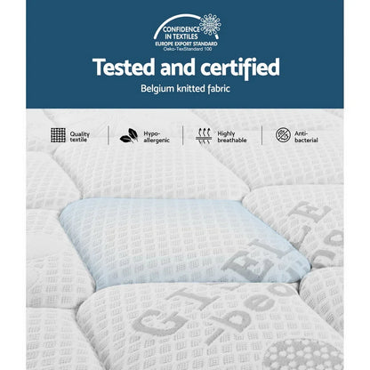 Giselle Bedding 28cm Mattress Super Firm Queen - Stacks Warehouse
