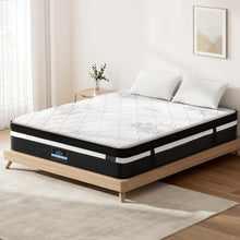 Giselle 28cm Mattress Queen Super Firm 7 Zone Pocket Spring Foam