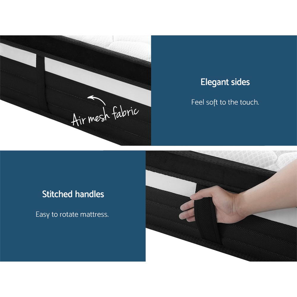 Giselle Regine 28cm Extra Firm Queen Mattress - 7 Zone - view 6