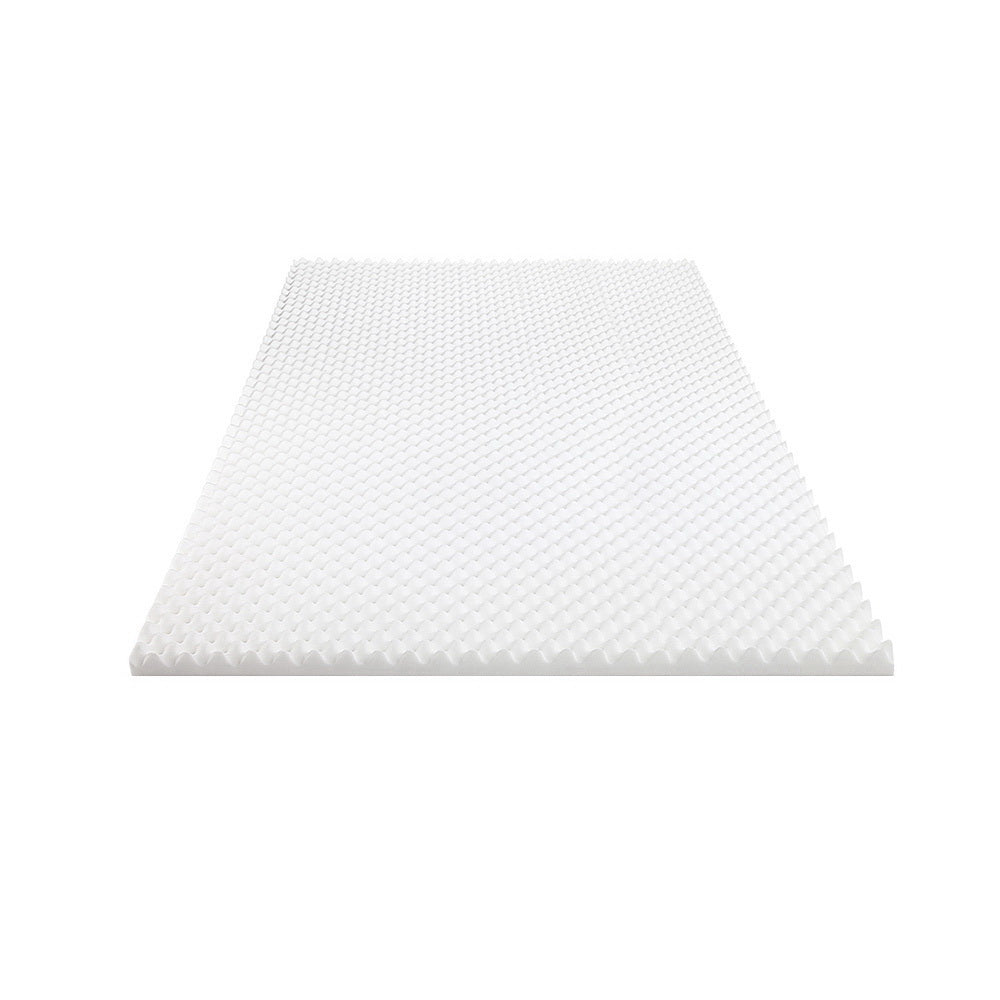 Giselle Bedding Queen Mattress Topper, 5cm Egg Crate Foam