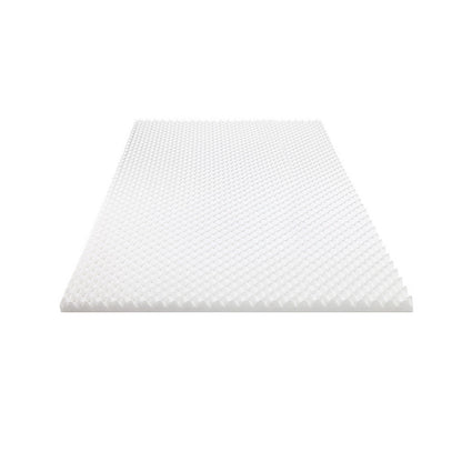 Giselle Bedding Queen Mattress Topper, 5cm Egg Crate Foam