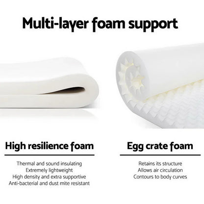 Giselle Bedding 30cm Mattress Medium Firm Queen - Stacks Warehouse