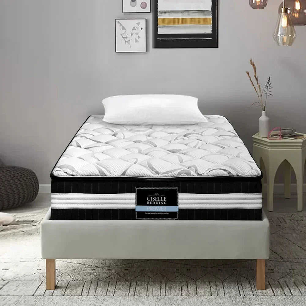Giselle Bedding 30cm Mattress Medium Firm Single - Stacks Warehouse