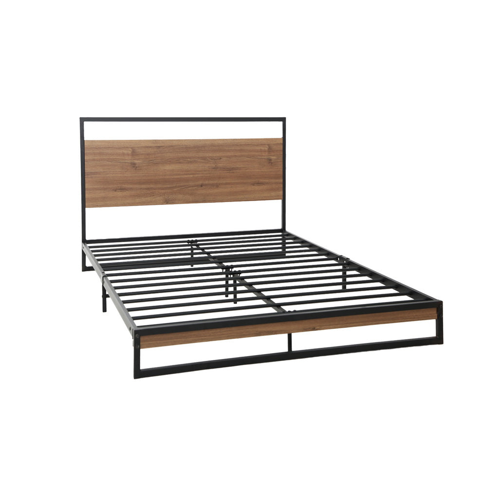 Artiss DANE bed frame sized for a standard 90cm x 190cm Australian single mattress