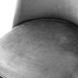 Artiss Dining Chairs Set of 4 Velvet Curved Slope Grey - Flea Market