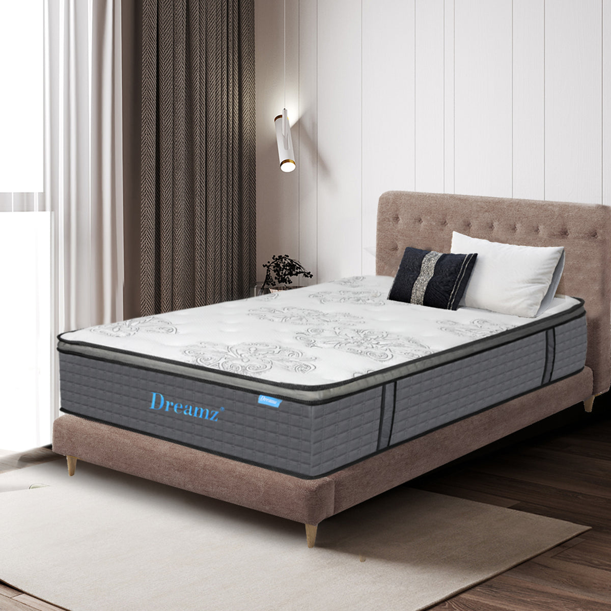 Dreamz Spring Mattress Bed Pocket Egg King Single