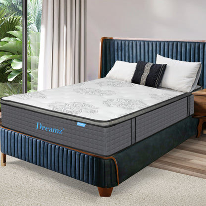 Dreamz Spring Mattress Bed Pocket Egg King