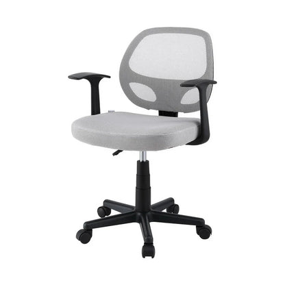 Artiss Mesh Office Chair Computer Gaming Desk Chairs Work Study Mid Back Grey - Stacks Warehouse