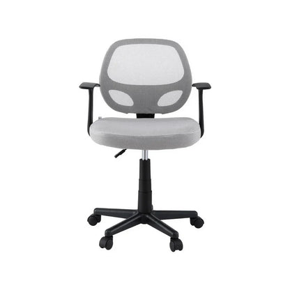 Artiss Mesh Office Chair Computer Gaming Desk Chairs Work Study Mid Back Grey - Stacks Warehouse