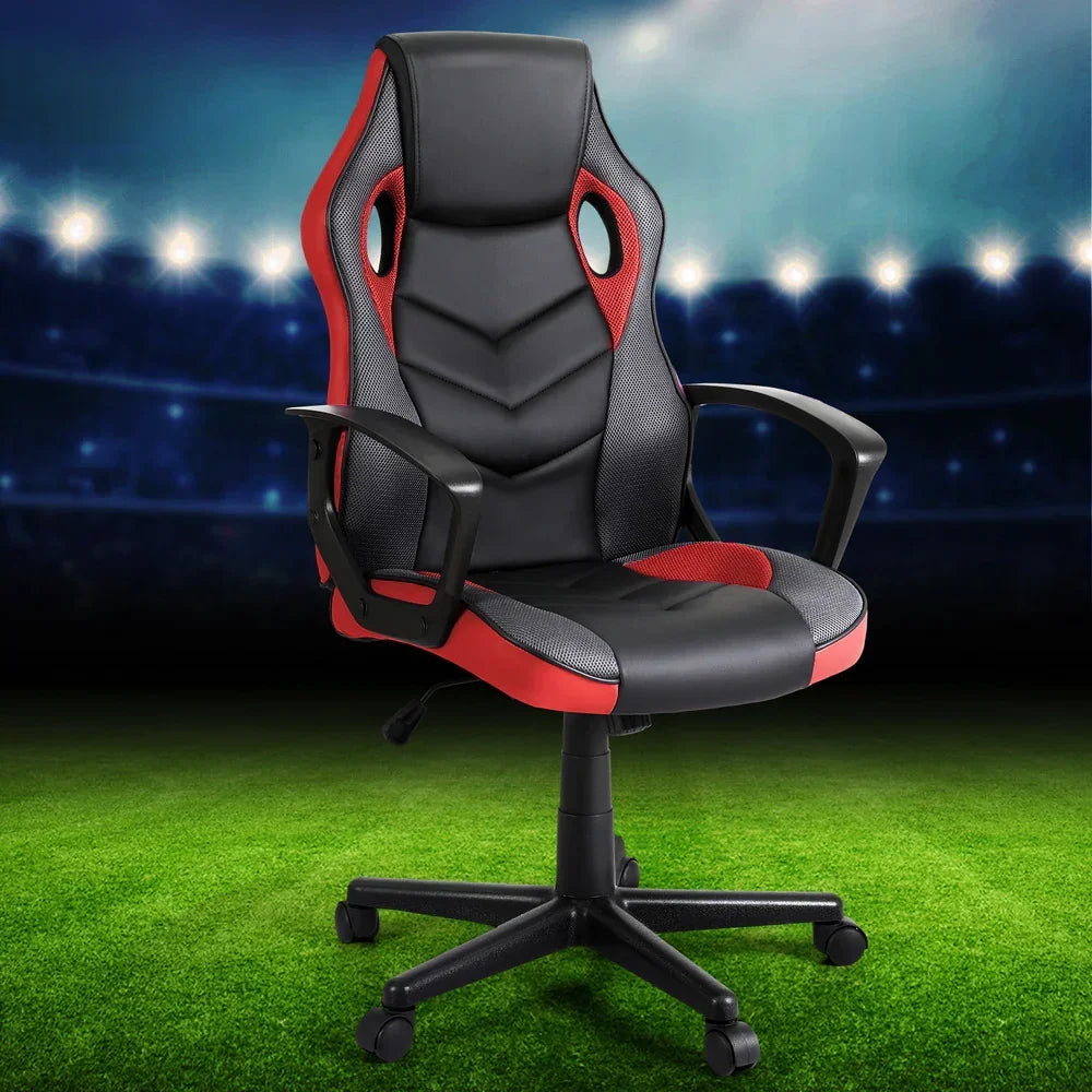 Artiss Gaming Office Chair Computer Chairs Red - Stacks Warehouse