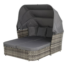 Gardeon Outdoor Day Bed Modular Wicker Sun Lounge