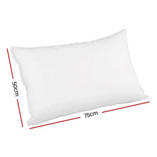 Giselle Bedding Duck Feather Down Pillow Luxury Twin Pack - Flea Market