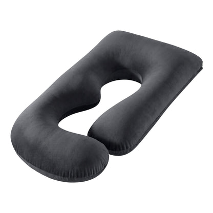 Giselle Bedding G-Shaped Pregnancy Pillow with Removable Cover